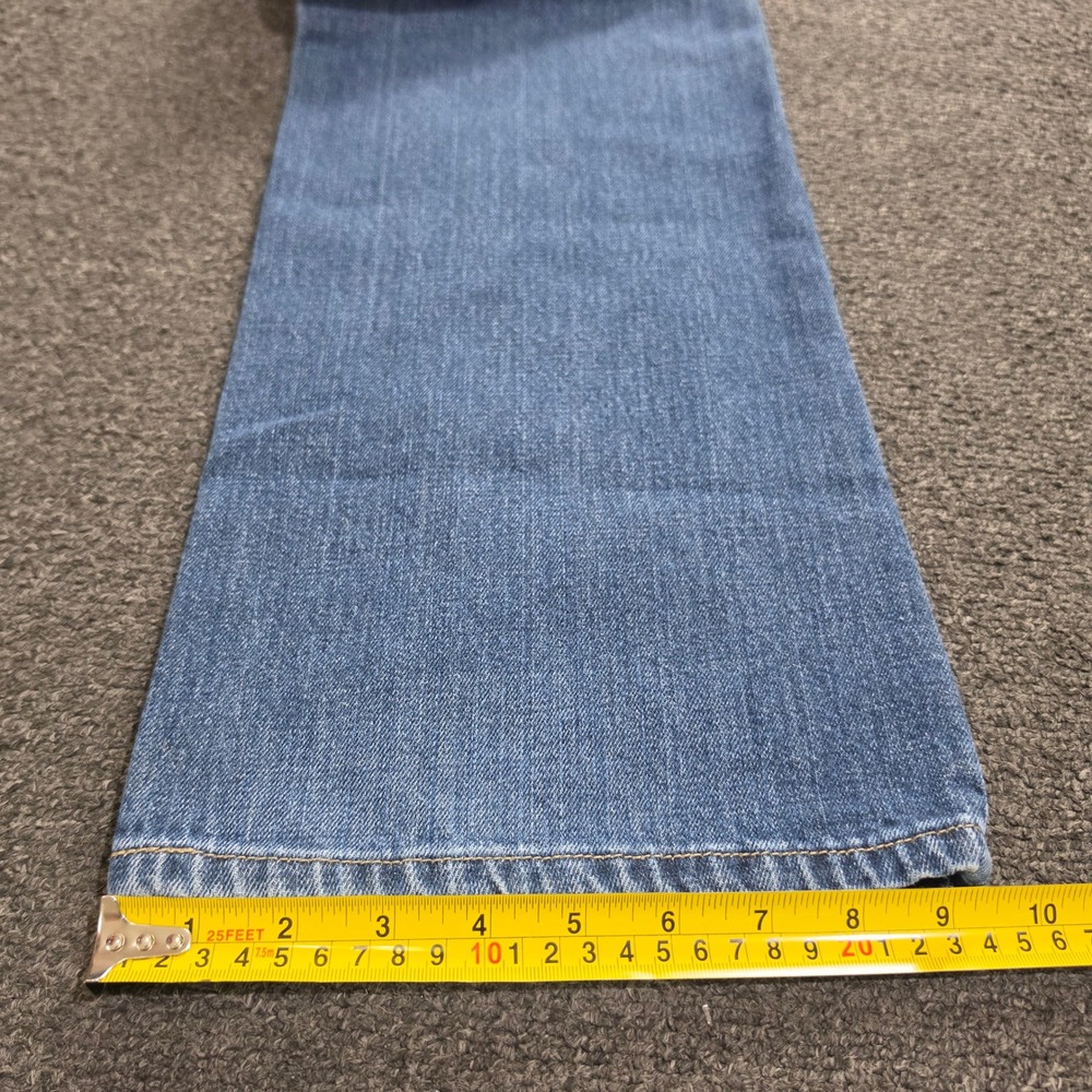 Levi's 527 Low Boot Cut Jeans Mens 33x32 Blue Denim Slim Fit Casual Classic - Picture 8 of 9